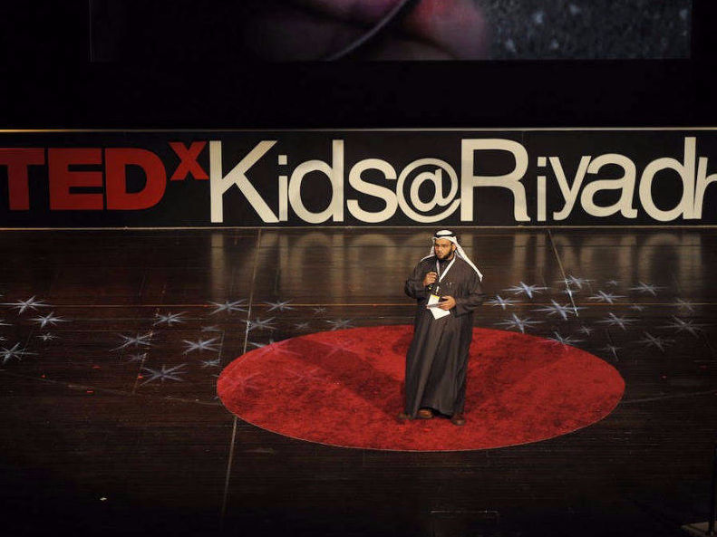 عبدالله اليوسف متحدث في تيدكس كيدز الرياض Ted Kids@Riyadh