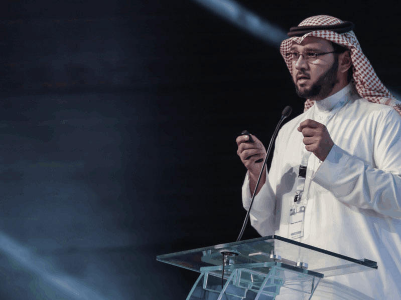 عبدالله إبراهيم اليوسف | كلمة حول المحتوى الرقمي مؤتمر واعي